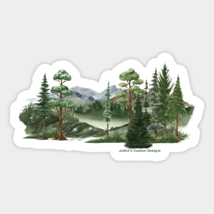 Nature Inspired Design Sticker